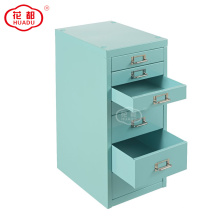 Steel home furniture multi drawer corner cabinets living room